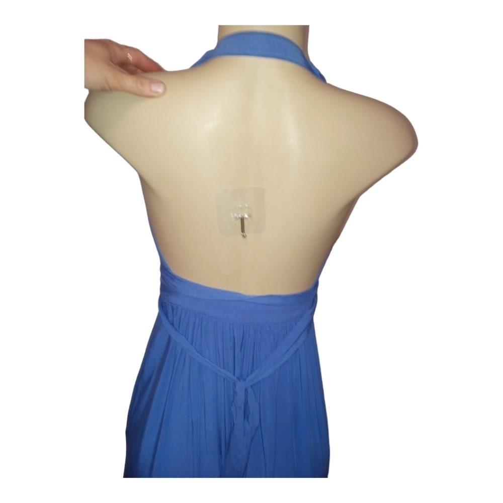 Lulu’s Magical Movement Periwinkle Blue Wrap Maxi Dress Lulu's - Picture 8 of 9